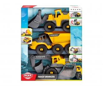 Volvo Tough Work Force, set de véhicules 26 cm