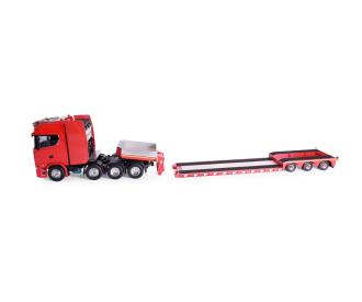1:14 3-axle low loader swan hand/low bed
