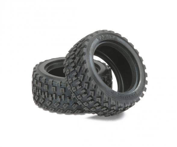 M-05Ra Rally-Block Tires, RC tire set, 2-pack