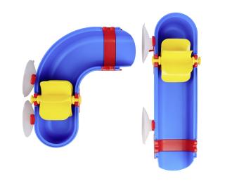 Sploshy Cascade bathtoy with boat and figure