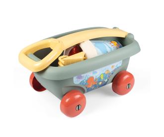 Smoby Life Chariot De Plage Garni