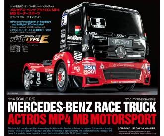 1:14 M-B Race Truck Actros MP4, RC assembly kit