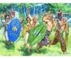 Gauls Warriors 1st Century Model Figures 1:72