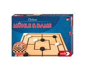 Deluxe - Jeu de moulin et de dames
