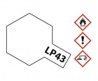 LP-43 Pearl White Gloss, lacquer paint, 10 ml