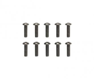 3x10mm Steel Hex Head Screws (10)