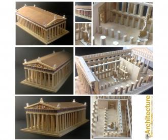 1:250 Kit d'assemblage facile PARTHENON