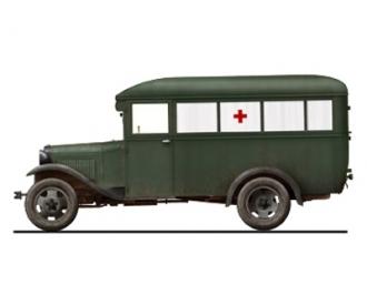 1:35 GAZ-03-30 Ambulance (2 essieux)