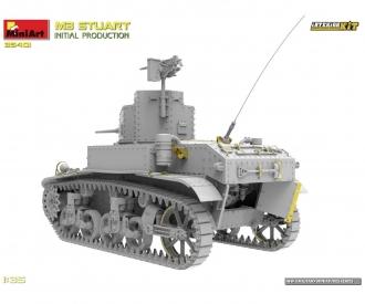1:35 M3 Stuart erste Produktion mit Interieur