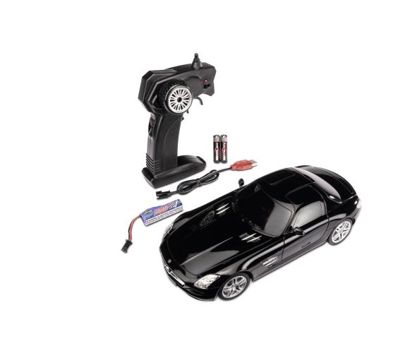 1:24 M.-Benz SLS AMG 2.4G 100% RTR noir 1:24 M.-Benz SLS AMG 2.4G 100% RTR noir