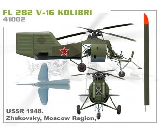 1:35 FL 282 V-16 Kolibri Hubschrauber