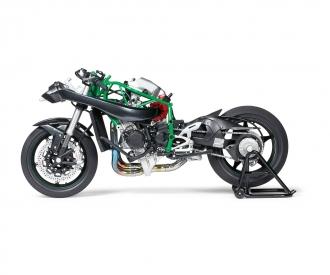 1:12 Kawasaki Ninja H2R, motorcycle model kit