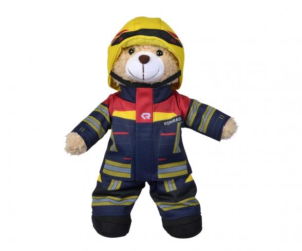 Ours en peluche pompier Rosenbauer, 30cm