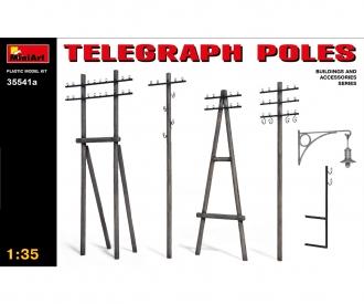 1:35 Poteaux télégraphiques en bois