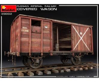 1:35 Rus. Imperial Railway Covered Wagon