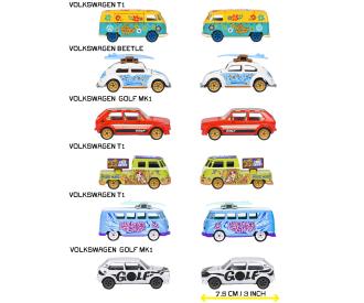 Volkswagen Deluxe Cars, 6-asst.