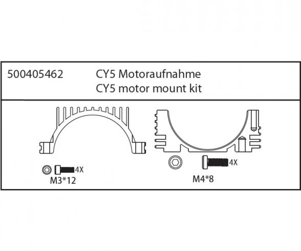 CY5 Motoraufnahme