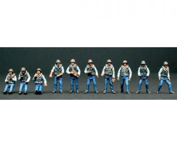 1:35 Figuren-Set Crew (10) ELCO 80 PT