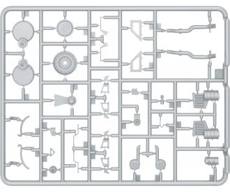 1:35 T-34 Motor (V-2-34) m.Getriebeblock