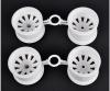 DT03T/St.Blitzer Wheel Set white (2+2)