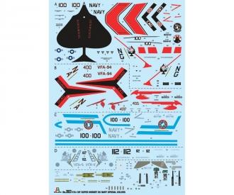 Italeri F/A-18F U.S. Navy Special Colors Kit