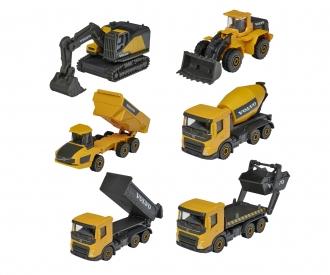 Volvo Construction 3-teiliges Set, 2-sort. | Lieferung 1 Set - Zufallsauswahl