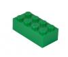 Blox 500 green 8 pin Bricks loose