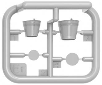 1:35 Figuren Deutscher Panzer-Besatzung (2) lackiert