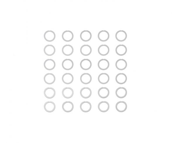 6 mm Shim Set, model accessory, 0.1 0.2 0.3 mm