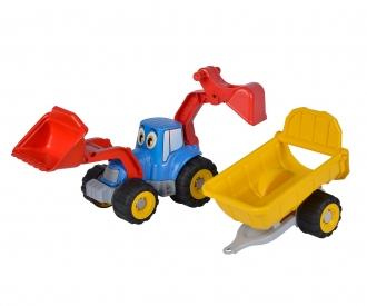 Tracteur avec remorque 54 cm