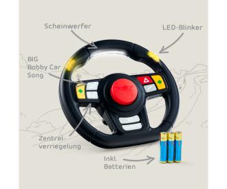 BIG Car Sound Wheel – Elektronisches Sound-Lenkrad für BIG Bobby Car und Tr