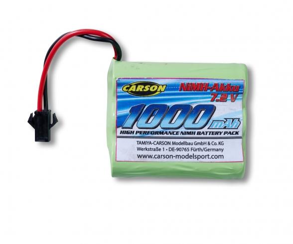 NiMH Battery Pack, RC accessory, 7.2V 1000mAh