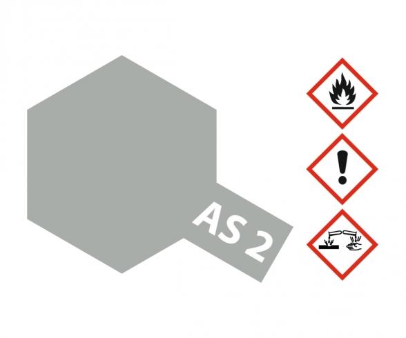 AS-2 Flat Light Grey, spray paint, 100 ml