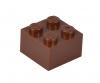 Blox 100 briques 4 plots marron en boîte