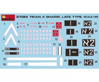 1:35 Tiran 4 Sharir Späte Pro. Interieur