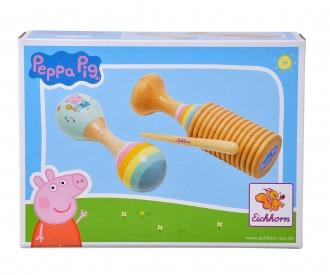 Peppa Pig Maraca und Ratsche Set