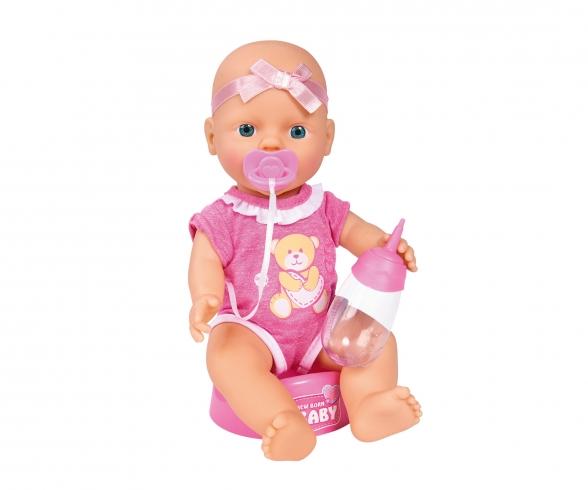 New Born Baby Cute Baby – poupée vinyle 30 cm