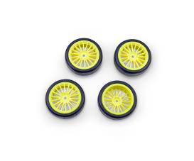 1:10 Wheel-Set 24mm, model wheels, Hard Yellow
