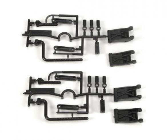 D-Teile Querlenker/Kar.-Halter(4)TA03F/R