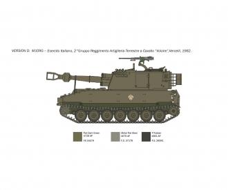 Italeri M-109/A2-A3G Howitzer Model Kit 1:35