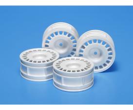 1:10 Rally Dish Wheel, wheel set, white 26mm