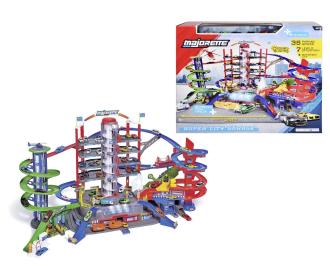 Super City Garage + 6 Vehicles