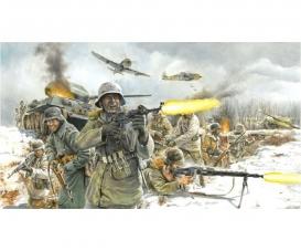 German Infantry Winter Uniform Figure Set 1:72