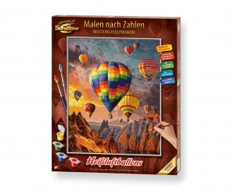 Hot Air Balloons 40 x 50 cm - Painting by Numbers