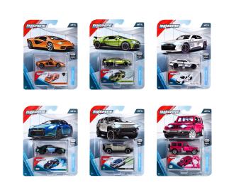 Showroom Deluxe Cars, 6 modèles.
