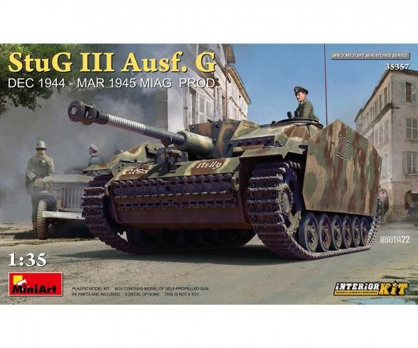 1:35 Dt. StuG III Ausf.G 1944 MIAG Int.