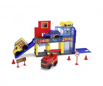 Micro SOS Station Rescue Playset with 3 Cars
