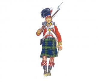 1:72 Fig.-Set Scottosh Infantry