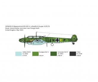 1:72 Ger. BF-110 C-3/C-4 Zerstörer