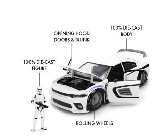 Star Wars Storm Trooper Dodge 1:24